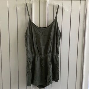 Green forever 21 romper